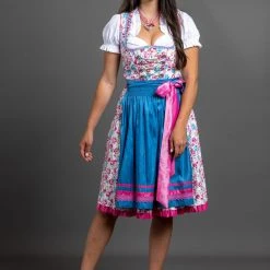 Allgäu Rebell Dirndl " Bianca " In Türkis -Dirndl Geschäft allgau rebell dirndl bianca in turkis 2 scaled