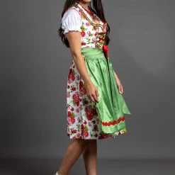 Allgäu Rebell Dirndl " München " In Grün