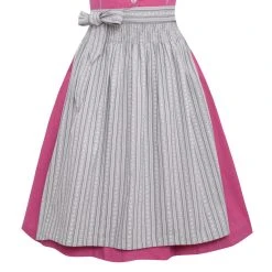 Almsach Midi Dirndl Annelie In Pink -Dirndl Geschäft almsach midi dirndl annelie in pink 3