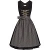 Almsach Midi Dirndl Ella In Schwarz -Dirndl Geschäft almsach midi dirndl ella in schwarz