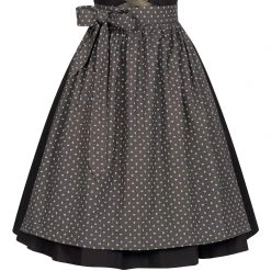 Almsach Midi Dirndl Ella In Schwarz -Dirndl Geschäft almsach midi dirndl ella in schwarz 3