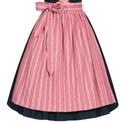 Almsach Midi Dirndl Hermine In Dunkelblau -Dirndl Geschäft almsach midi dirndl hermine in dunkelblau 3