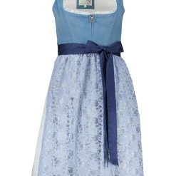 Alpenfee Dirndl "Feli" In Blau/ Hellblau