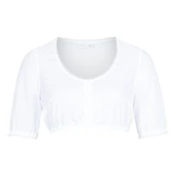 Alpenfee Dirndlbluse "Ava" In Weiß