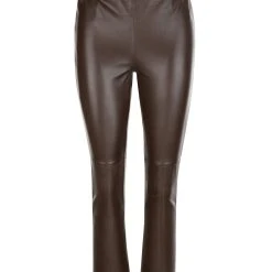 Amy Vermont Lederhose In Dunkelbraun