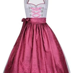 Apple Of My Eye Midi Dirndl In Grau