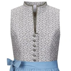 Apple Of My Eye Midi Dirndl In Grau -Dirndl Geschäft apple of my eye midi dirndl in grau 2