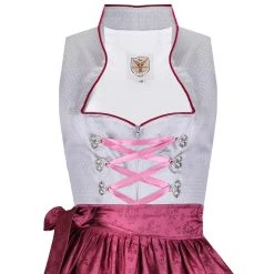 Apple Of My Eye Midi Dirndl In Grau -Dirndl Geschäft apple of my eye midi dirndl in grau 21