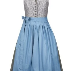 Apple Of My Eye Midi Dirndl In Grau
