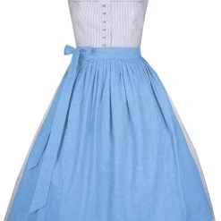 Apple Of My Eye Midi Dirndl In Grau