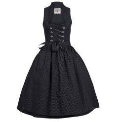 Apple Of My Eye Midi Dirndl In Schwarz