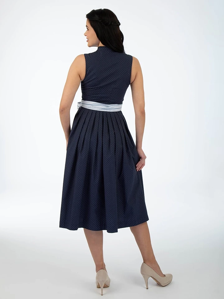 BERWIN & WOLFF Dirndl In Dunkelblau 4 BERWIN & WOLFF Dirndl In Dunkelblau – Bild 2