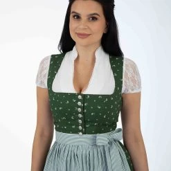 BERWIN & WOLFF Dirndl In Dunkelgrün -Dirndl Geschäft berwin and wolff dirndl in dunkelgrun 2