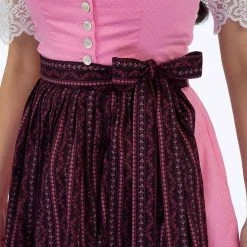 BERWIN & WOLFF Dirndl In Rosa/ Schwarz -Dirndl Geschäft berwin and wolff dirndl in rosa schwarz 3