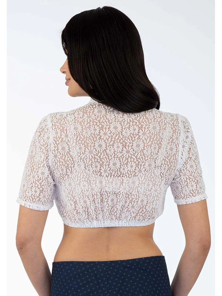 BERWIN & WOLFF Dirndlbluse In Weiß 4 BERWIN & WOLFF Dirndlbluse In Weiß – Bild 2