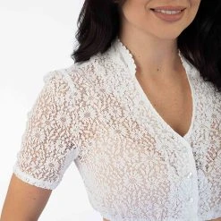 BERWIN & WOLFF Dirndlbluse In Weiß 7 BERWIN & WOLFF Dirndlbluse In Weiß -Dirndl Geschäft berwin and wolff dirndlbluse in weiss 2