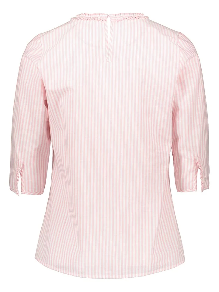 BERWIN & WOLFF Trachtenbluse In Rosa/Weiß 4 BERWIN & WOLFF Trachtenbluse In Rosa/Weiß – Bild 2