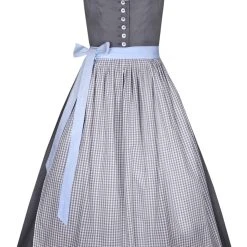 Berwin Und Wolff Midi Dirndl In Anthrazit
