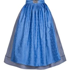 Berwin Und Wolff Midi Dirndl In Blau -Dirndl Geschäft berwin und wolff midi dirndl in blau 3