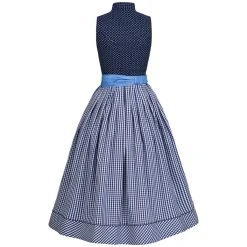 Berwin Und Wolff Midi Dirndl In Blau -Dirndl Geschäft berwin und wolff midi dirndl in blau 4