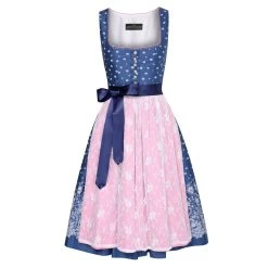 Berwin Und Wolff Midi Dirndl In Blau