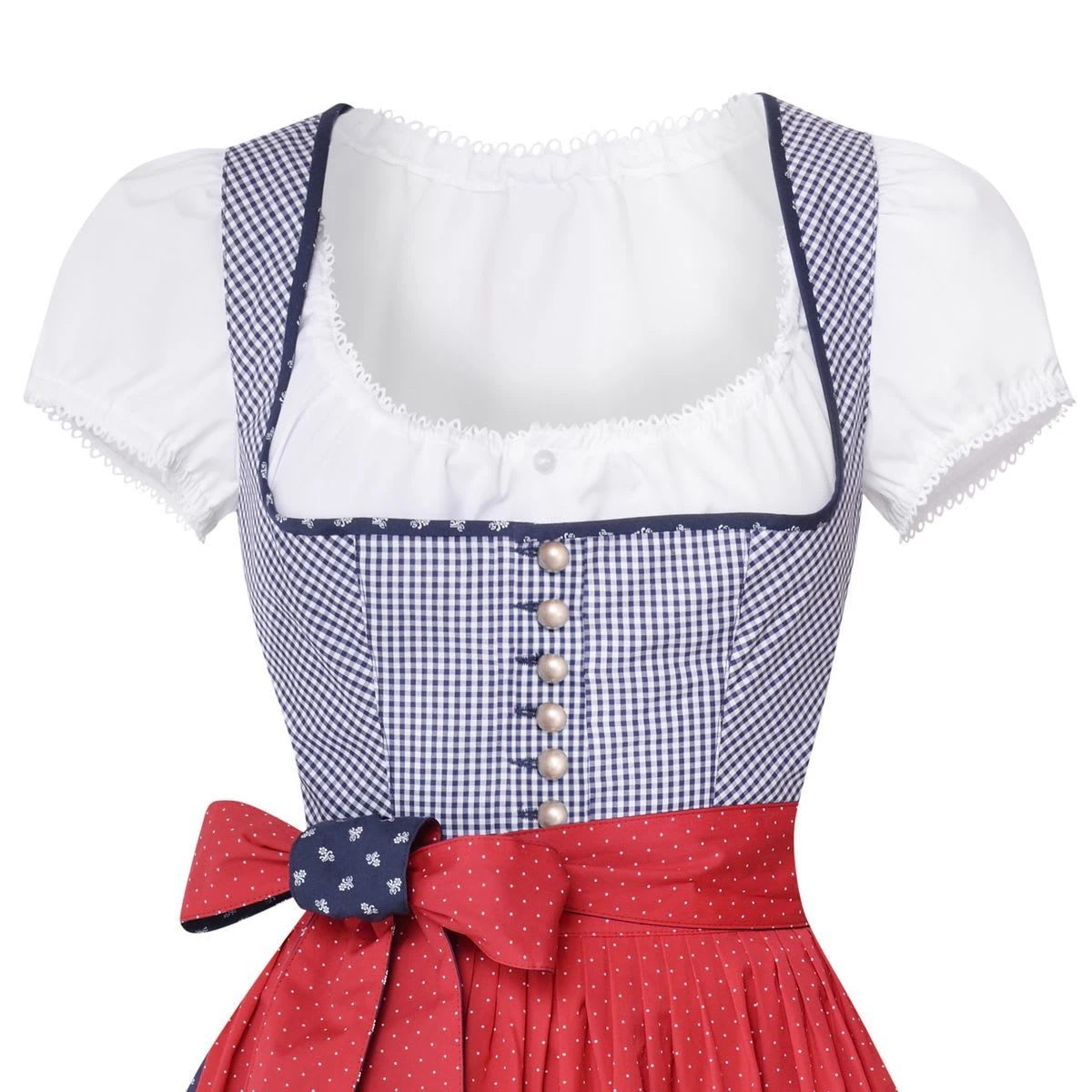 Berwin Und Wolff Midi Dirndl In Dunkelblau 4 Berwin Und Wolff Midi Dirndl In Dunkelblau – Bild 2