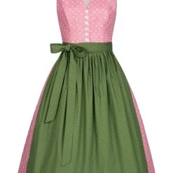Berwin Und Wolff Midi Dirndl In Rosa