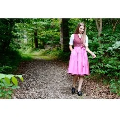 Berwin Und Wolff Midi Dirndl In Rot -Dirndl Geschäft berwin und wolff midi dirndl in rot 5