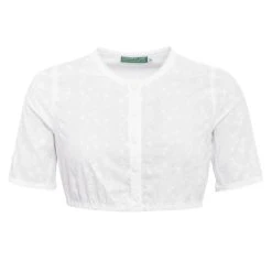Country Line Dirndlbluse In Weiß