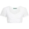 Country Line Dirndlbluse In Weiß -Dirndl Geschäft country line dirndlbluse in weiss 30