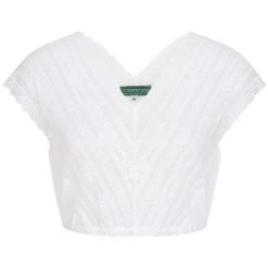 Country Line Dirndlbluse In Weiß