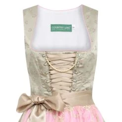 Country Line Midi Dirndl In Beige -Dirndl Geschäft country line midi dirndl in beige 14