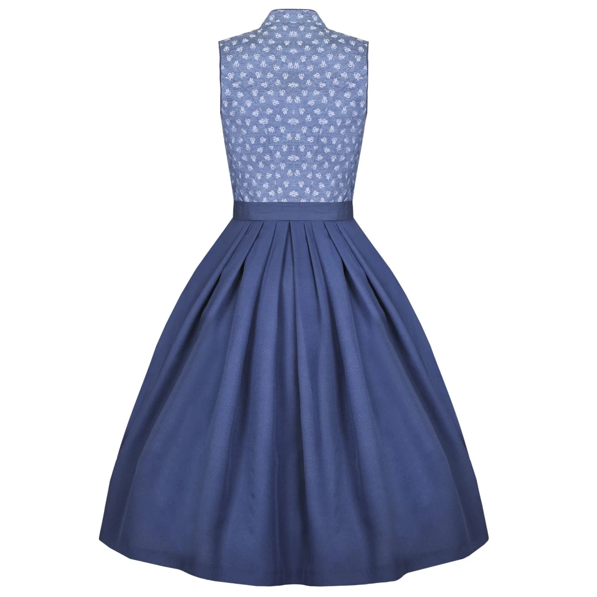 Country Line Midi Dirndl In Blau 7 Country Line Midi Dirndl In Blau – Bild 5