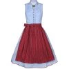 Country Line Midi Dirndl In Blau -Dirndl Geschäft country line midi dirndl in blau 18