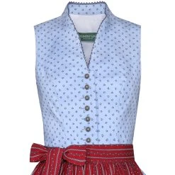 Country Line Midi Dirndl In Blau 11 Country Line Midi Dirndl In Blau -Dirndl Geschäft country line midi dirndl in blau 20