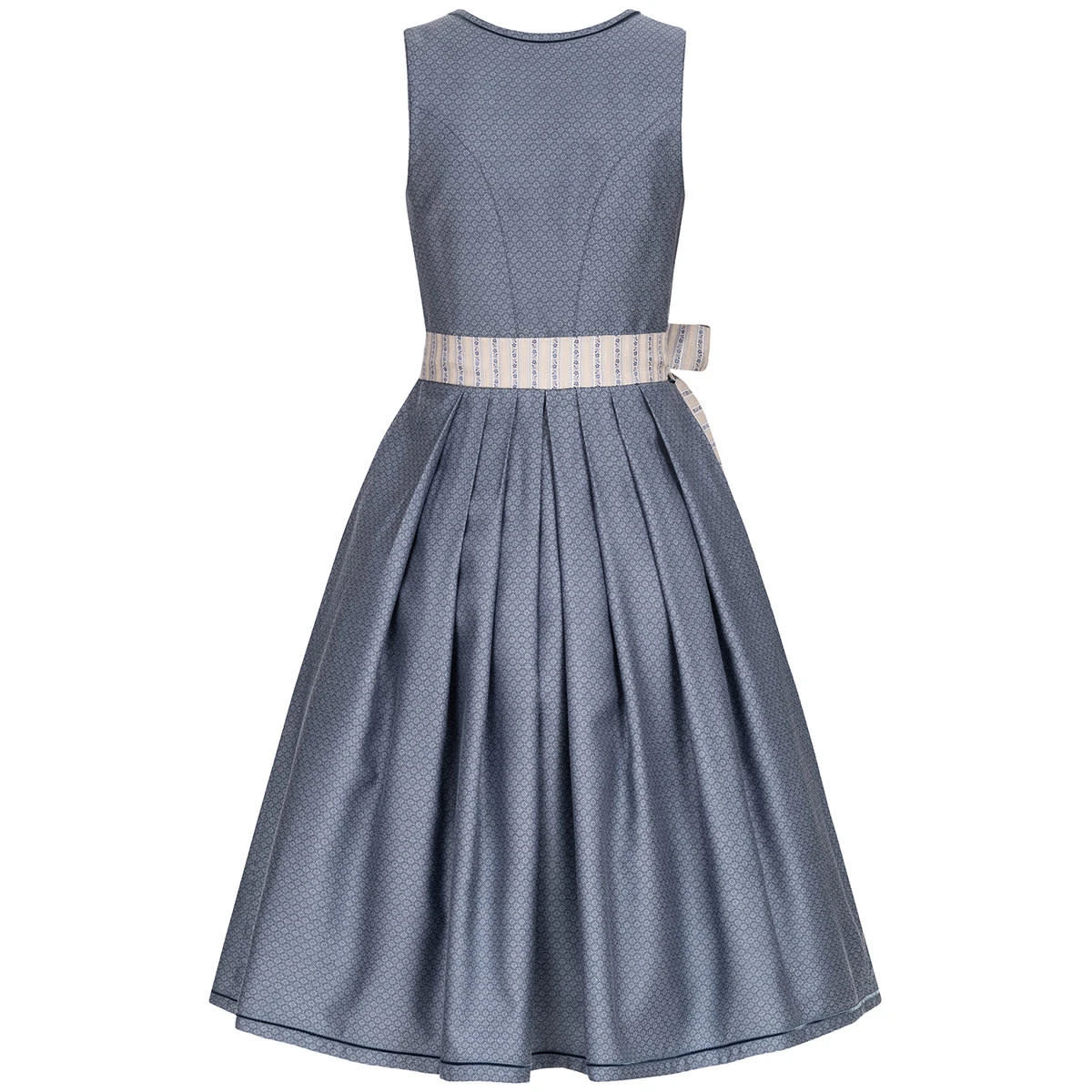 Country Line Midi Dirndl In Blau 7 Country Line Midi Dirndl In Blau – Bild 5