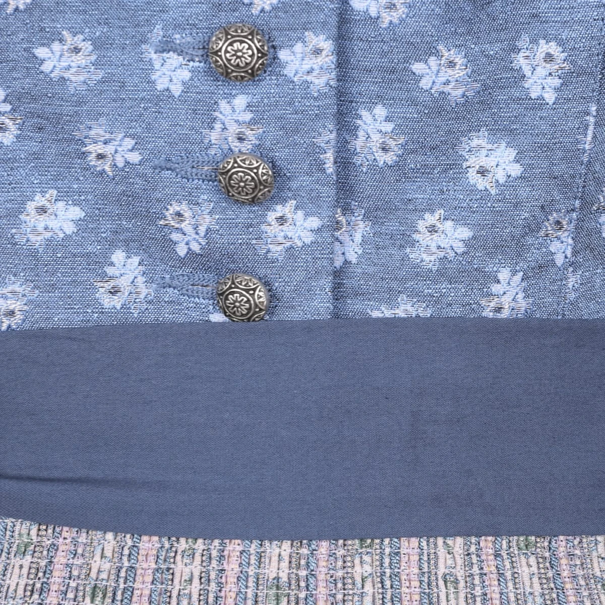 Country Line Midi Dirndl In Blau 5 Country Line Midi Dirndl In Blau – Bild 3