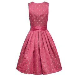 Country Line Midi Dirndl In Bordeaux -Dirndl Geschäft country line midi dirndl in bordeaux 5