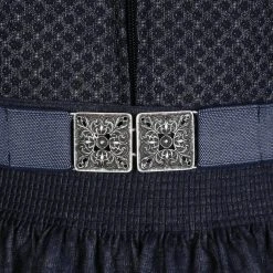 Country Line Midi Dirndl In Dunkelblau -Dirndl Geschäft country line midi dirndl in dunkelblau 3