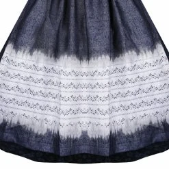 Country Line Midi Dirndl In Dunkelblau -Dirndl Geschäft country line midi dirndl in dunkelblau 4