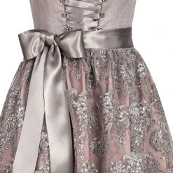 Country Line Midi Dirndl In Grau -Dirndl Geschäft country line midi dirndl in grau 9