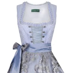 Country Line Midi Dirndl In Hellblau -Dirndl Geschäft country line midi dirndl in hellblau 17