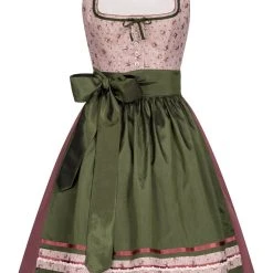 Country Line Midi Dirndl In Rose