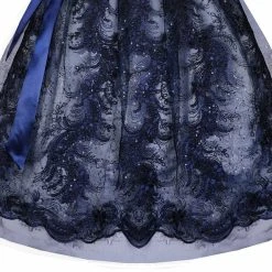 Country Line Midi Dirndl In Silber -Dirndl Geschäft country line midi dirndl in silber 11