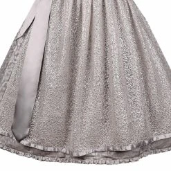 Country Line Midi Dirndl In Silber -Dirndl Geschäft country line midi dirndl in silber 4