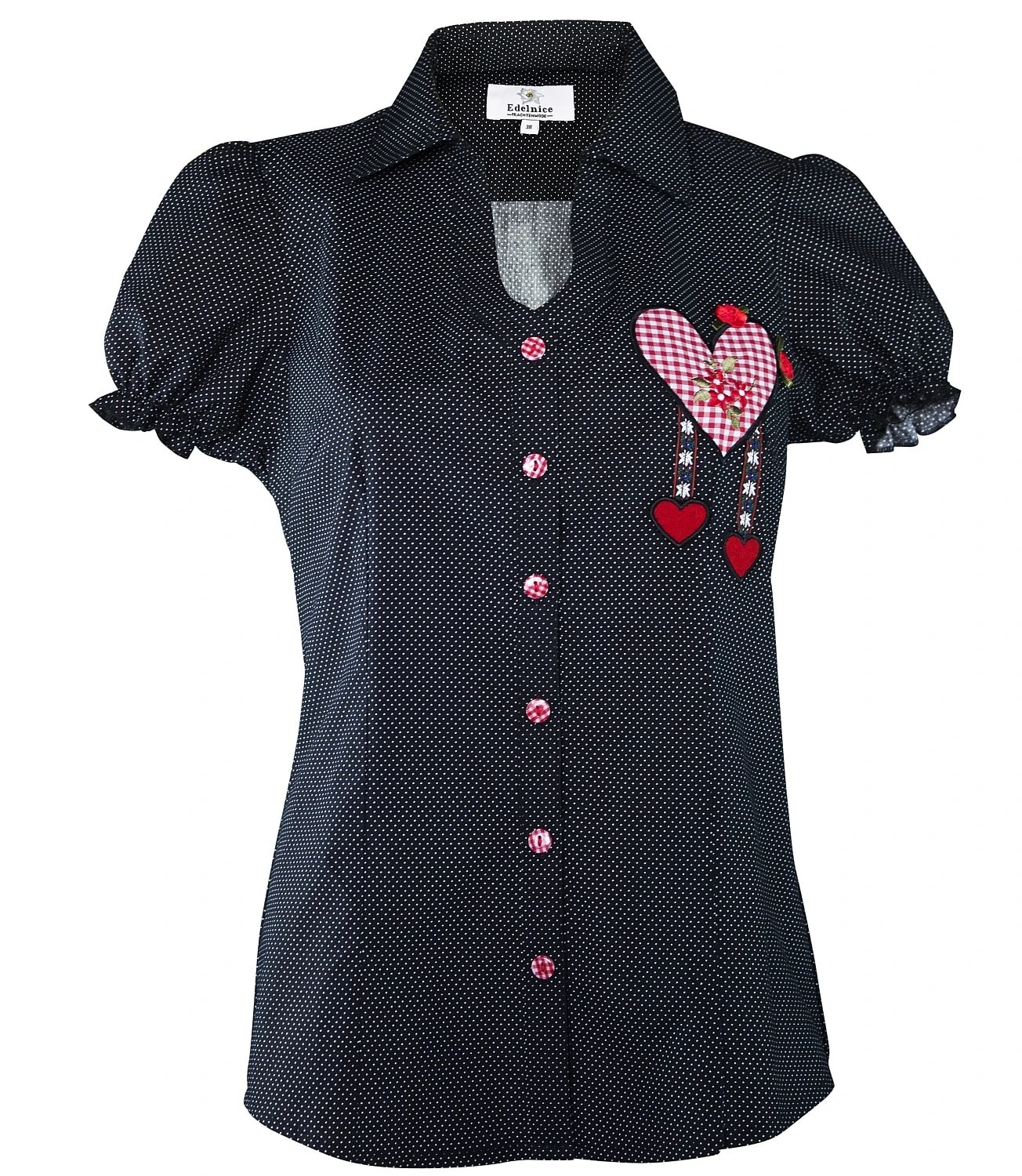 Edelnice Bluse In Schwarz 3 Edelnice Bluse In Schwarz
