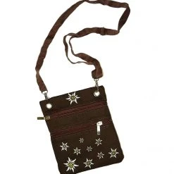 Edelnice Dirndl Umhängetasche In Braun