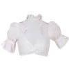 Edelnice Dirndlbluse In Weiß -Dirndl Geschäft edelnice dirndlbluse in weiss
