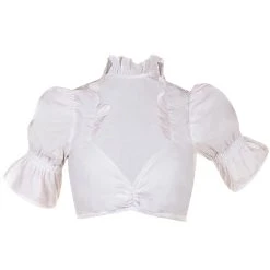 Edelnice Dirndlbluse In Weiß