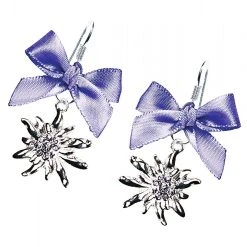 Edelnice Ohrhänger In Silber, Lila